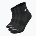 Ponožky Babolat Quarter 3 Pack black/black