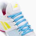 Dámská tenisová obuv Babolat 21 Jet Mach 3 Clay white/sulphur spring 8