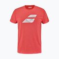Babolat pánské tričko Exercise Big Flag poppy red heather