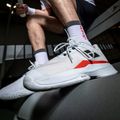 Pánské tenisové boty  Babolat Jet Tere 2 All Court white/strike red 9