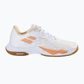Dámské boty na badminton Babolat Shadow Tour 5 W white/ yellow 9