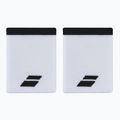 Potítka  Babolat Logo Jumbo Wristband 2 ks  white/black