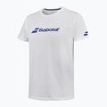 Dětské tričko  Babolat Exercise Babolat Jr white/white 3