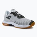 Pánské badmintonové boty Babolat Shadow Spirit 2 white/ black