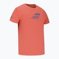 Dětské tričko  Babolat Exercise Cotton Jr hot coral 2