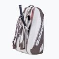 Tenisová taška Babolat RH9 Pure Wimbledon 80 l white/dark beige 3