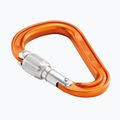 Karabina Petzl Attache oranžová M38A SL 2