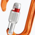 Karabina Petzl Attache oranžová M38A SL 3