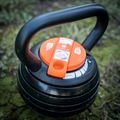 Nastavitelný kettlebell Sveltus Adjustable 4-18 kg black/orange 3