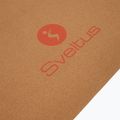 Podložka na cvičení Sveltus Cork Yoga natural/ lila 3