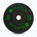 Olympijský bumper kotouč Sveltus Training Olympic Disc 10 kg black