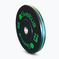 Olympijský bumper kotouč Sveltus Training Olympic Disc 10 kg black 2