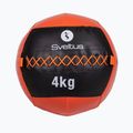 Sveltus Wall Ball 4 kg černá/červená