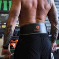 Kožený vzpěračský opasek Sveltus Leather Weightlifting černý 9401 9