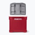 Turistická chladničkaIgloo Latitude 60 Roller 56 l industrial red/ meteorite 11