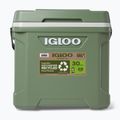Igloo Ecocool Latitude 30 eco šedá/vintage zelená/černá cestovní chladnička 5