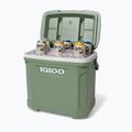 Igloo Ecocool Latitude 30 eco šedá/vintage zelená/černá cestovní chladnička 6