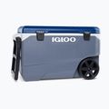 Turistická chladnička Igloo Maxcold Latitude 90 Qt Roller 85 l carbonite/aegean sea 3
