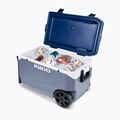 Turistická chladnička Igloo Maxcold Latitude 90 Qt Roller 85 l carbonite/aegean sea 9