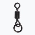 Carp Spirit Rolling Swivel + Ring černý ACS290006 2