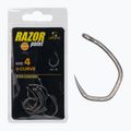 Háčky Carp Spirit V-Curve Barbless šedé ACS350096 3