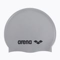 ARENA Classic Silikonová plavecká čepice Silver 91662/51