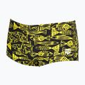 Bokserki kąpielowe męskie arena Fisk Low Waist Short černo-žlutá 2A358/53 4