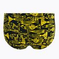 Bokserki kąpielowe męskie arena Fisk Low Waist Short černo-žlutá 2A358/53 2