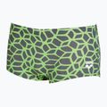 Pánské plavecké boxerky arena Carbonics Low Waist Short šedozelené 000053 4