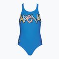 Dětské jednodílné plavky arena Sparkle One Piece L modré 000109 4