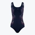 Dámské jednodílné plavky arena Amber Wing Back One Piece navy blue 001260