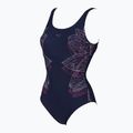 Dámské jednodílné plavky arena Amber Wing Back One Piece navy blue 001260 4