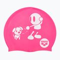 Dětská plavecká čepice arena Kun Cap pink 91552/901