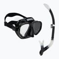 Šnorchlovací sada Arena Premium Snorkeling Set black/clear/black