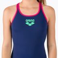 Dětské plavky ARENA Biglogo Swim Pro Back One Piece 708 navy blue 001332/708 4