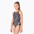 Dětské plavky ARENA Kitties Super Fly Back One Piece 501 černá/bílá 003822/501