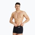 Plavecké boxerky Arena Team Swim Short Solid black/white 4