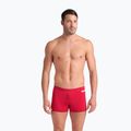 Pánské plavecké boxerky arena Team Swim Short Solid red/white 4