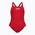 Dětské jednodílné plavky arena Team Swim Pro Solid red/white