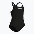 Dětské jednodílné plavky arena Team Swim Pro Solid black/white 3