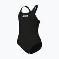 Dětské jednodílné plavky arena Team Swim Pro Solid black/white 4