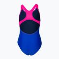 Dětské jednodílné plavky Arena Pro Back Placement modro-zelené 005088 2
