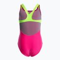 Dětské jednodílné plavky arena Swim Pro Back Logo růžový 005539/760 2