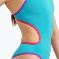 Dámské jednodílné plavky arena One Double Cross Back One Piece modrý 004732/889 6