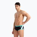 Aréna Pánské Icons Swim Low Waist Short Logo plavecké boxerky černé 005656
