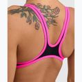 Dámské jednodílné plavky  arena One Biglogo One Piece black/fluo pink 5
