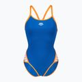 Dámské jednodílné plavky arena Icons Super Fly Back Solid blue/orange 005036/751
