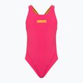 Jednodílné dětské plavky arena Team Swim Tech Solid červené 004764/960