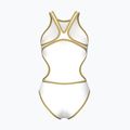 Dámské jednodílné plavky Arena One Biglogo One Piece white/gold 2