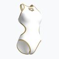 Dámské jednodílné plavky Arena One Biglogo One Piece white/gold 4